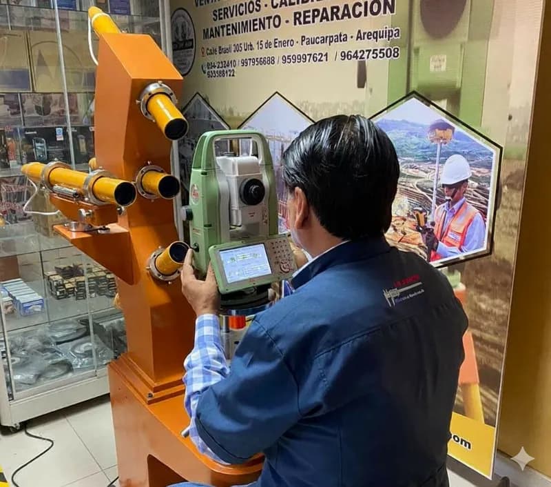 Calibración de estaciones totales